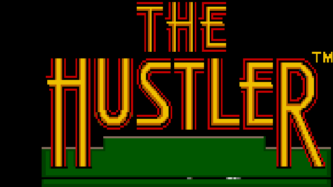 Rack 'Em Up's Japanese The Hustler title screen