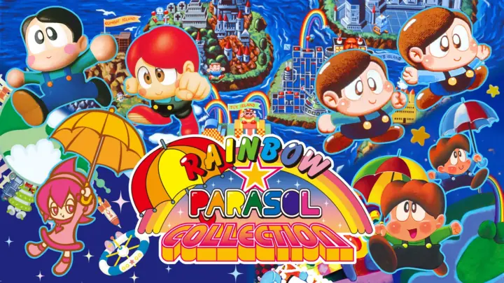 Rainbow Parasol Collection banner