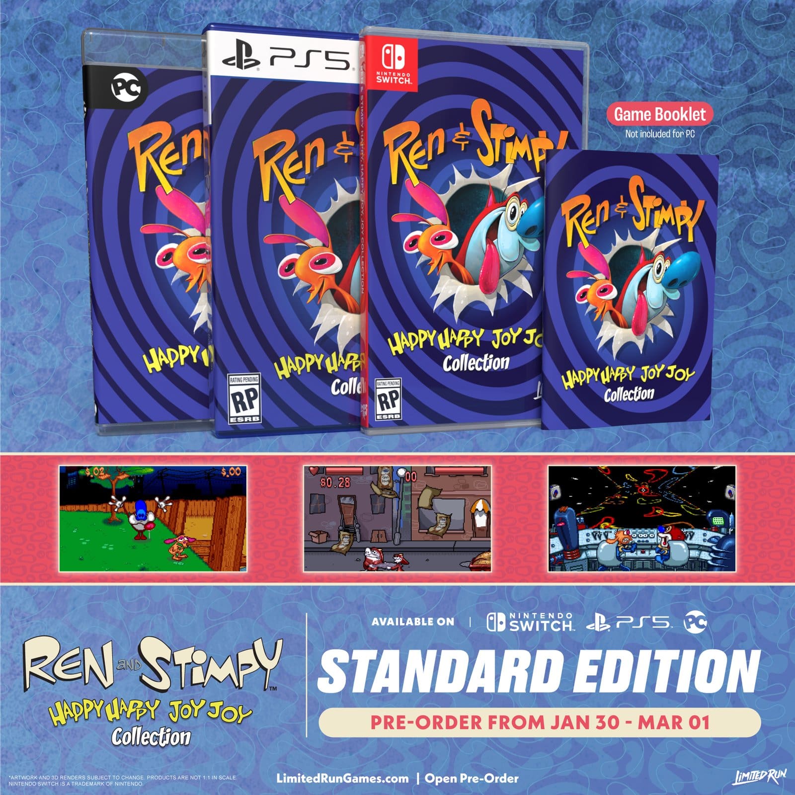 Ren & Stimpy Happy Happy Joy Joy Collection box art