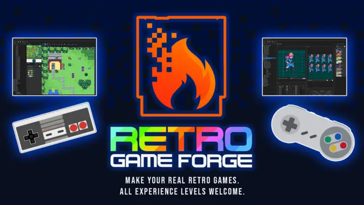 RetroGameForge logo