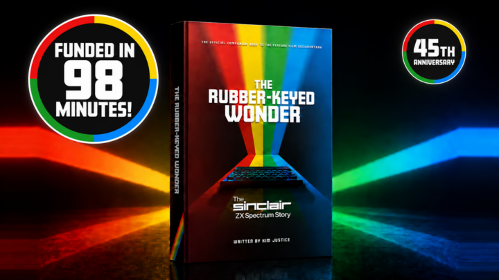 Rubber-Keyed Wonder book cover, funded in 98 minutes