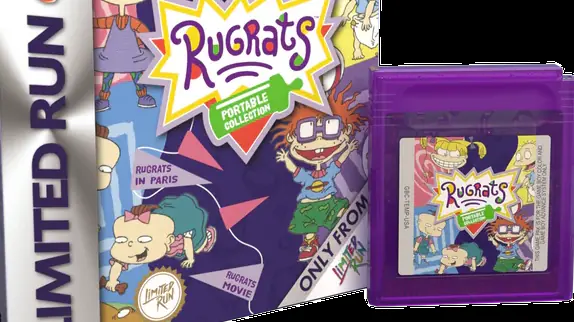 Rugrats Portable Collection box and cartridge