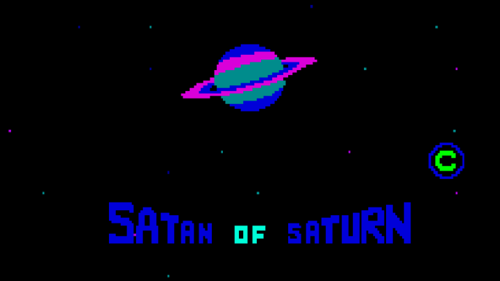 Satan of Saturn title screen