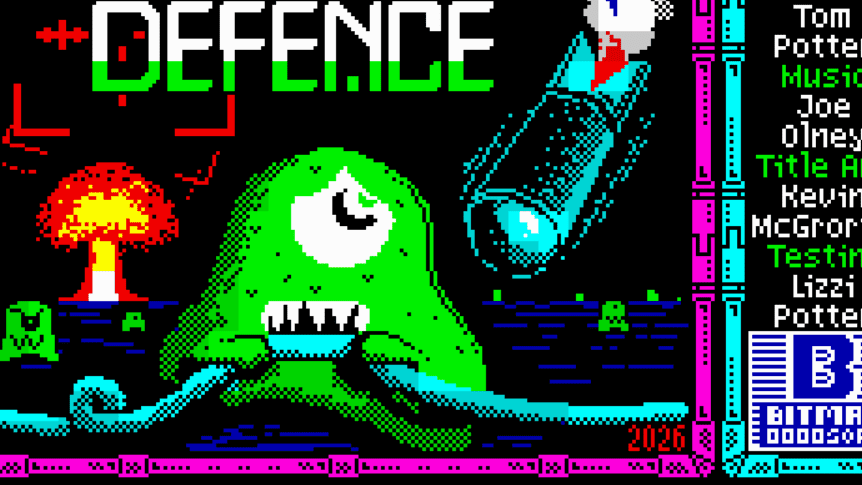SausageWareGames' new game, Full Spectrum Defence loading screen