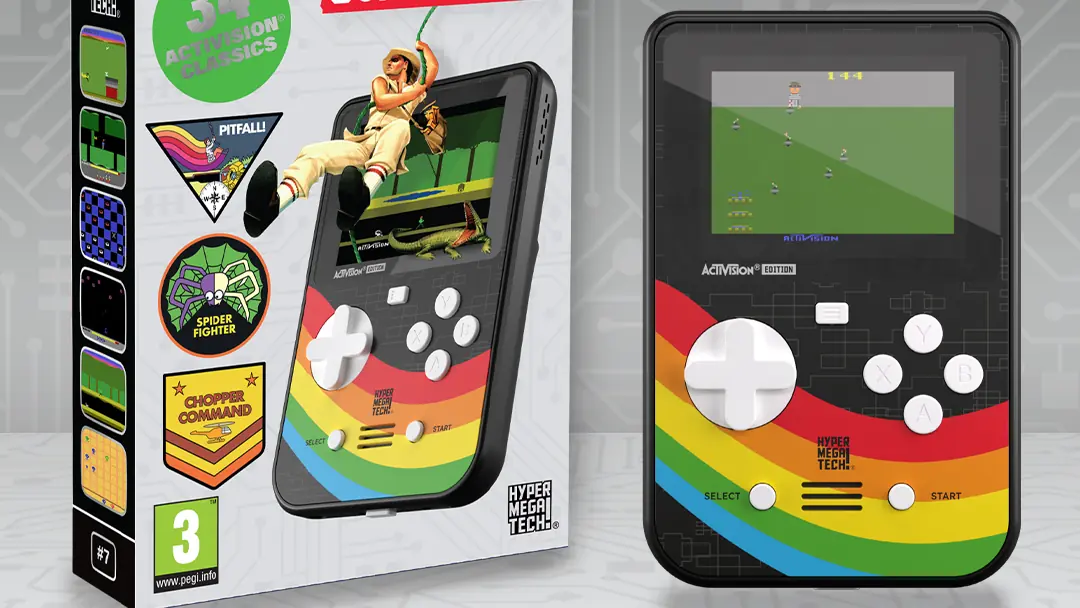 Super Pocket Activision Edition box and console