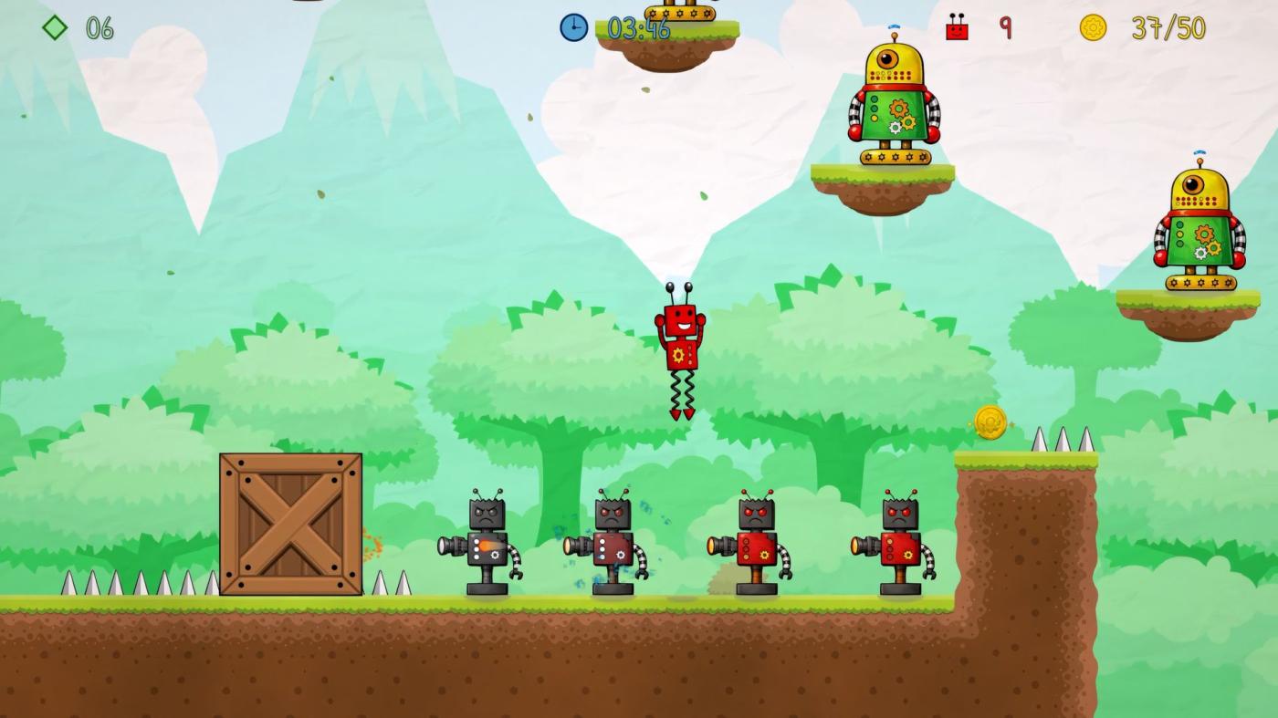 Springbot: the Last Spark screenshot