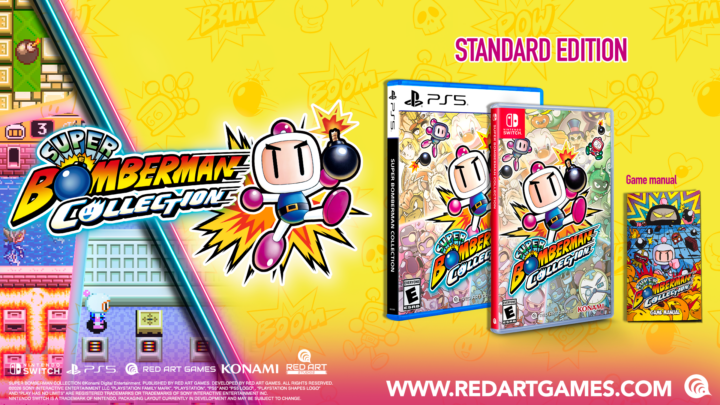Super Bomberman Collection physical editions