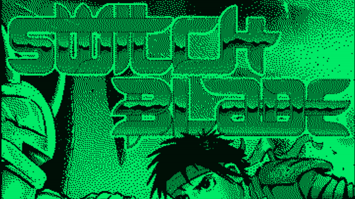 Switchblade Amstrad PCW title screen
