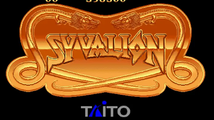 Syvalion title screen