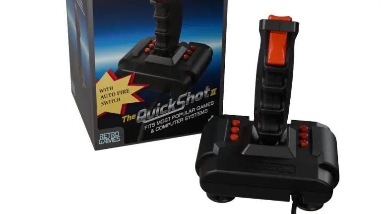 THE Quickshot II joystick and box