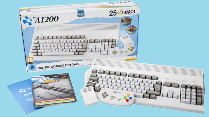 THEA1200 with ZZAP! magazine