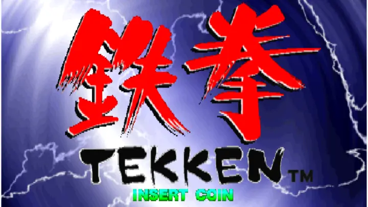 Tekken title screen