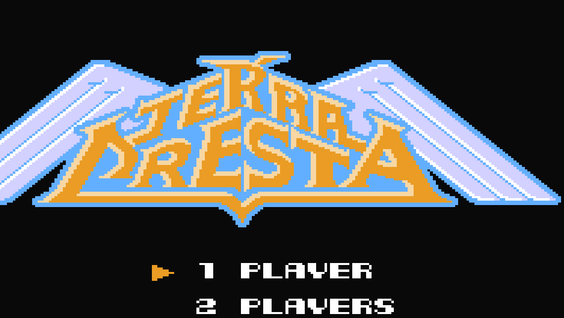 Terra Cresta title screen