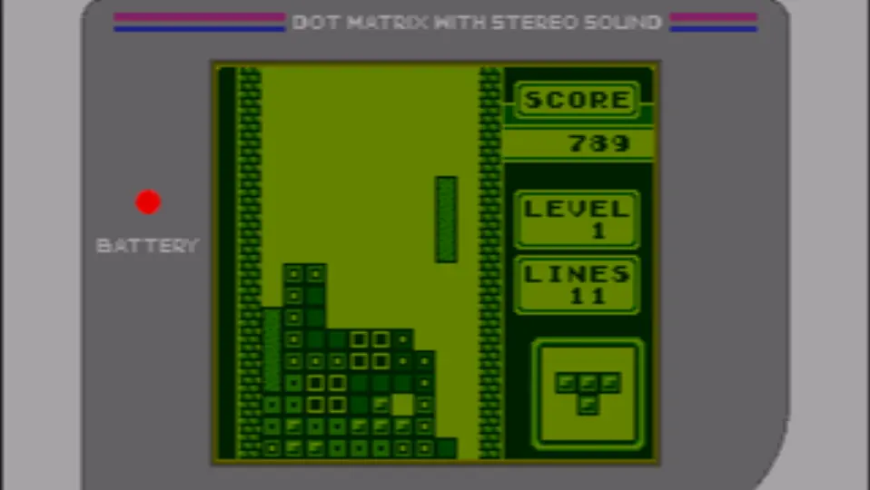 Tetris screenshot