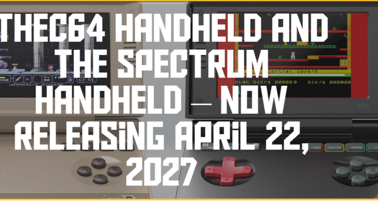 THEC64 and THESpectrum hadhelds delayed