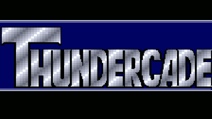 Thundercade title screen