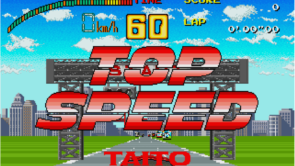 Top Speed title screen