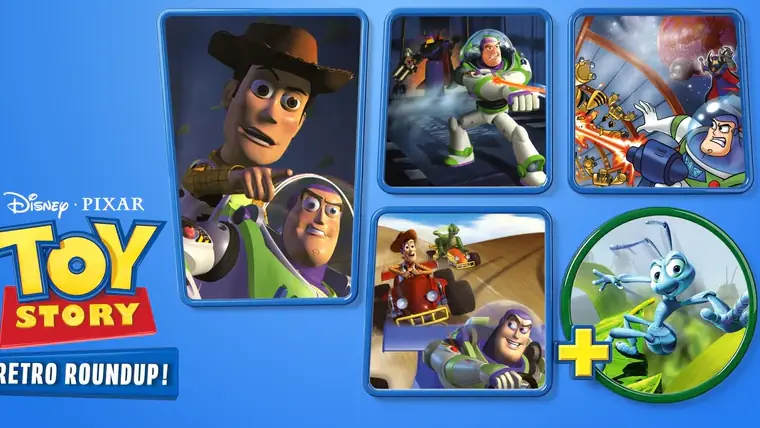 Toy Story Retro Roundup! graphic