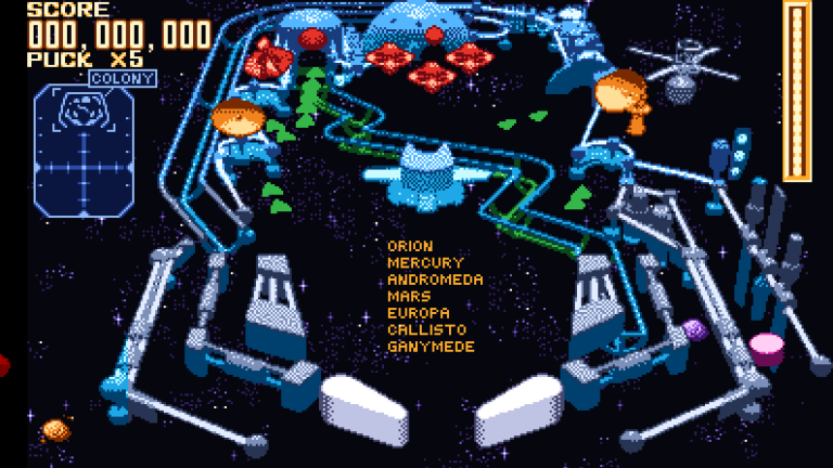 Galactic Pinball on VBoy Color
