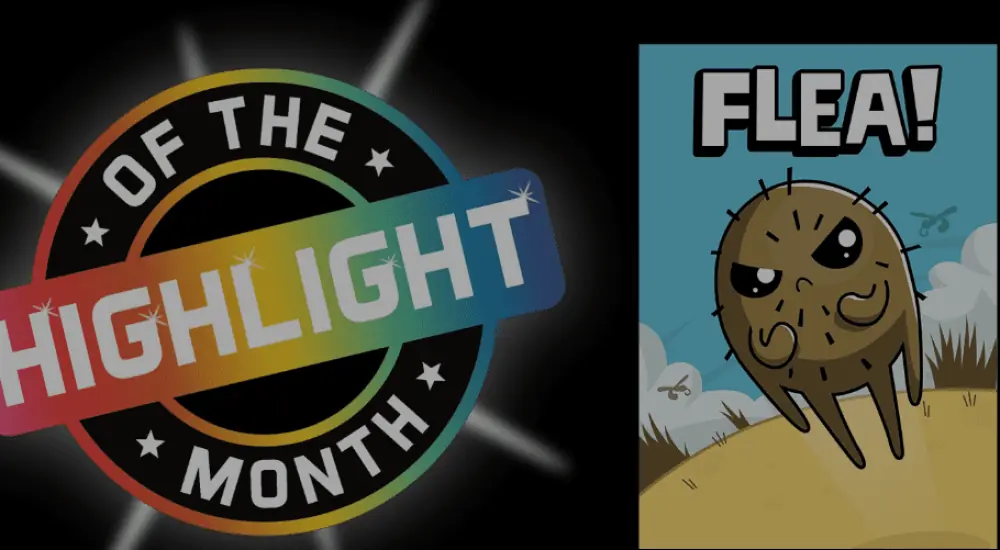 Evercade Highlight of the Month Flea! graphic
