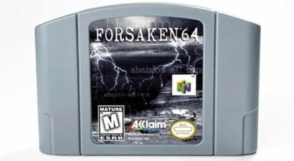 Forsaken 64 N64 cartridge