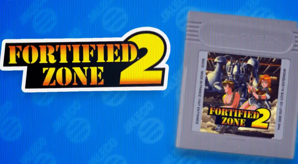 Fortified Zone 2 Game Boy cartridge