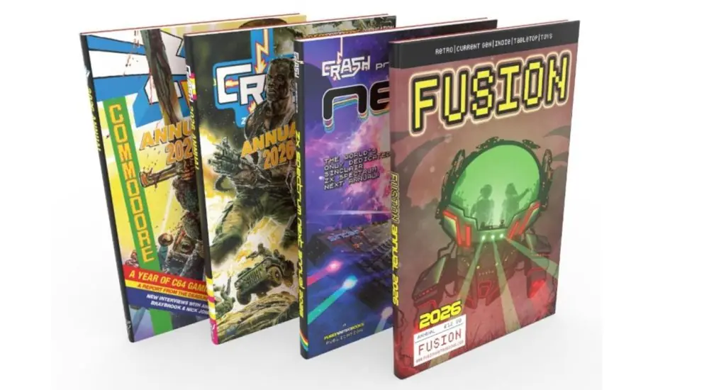 Fusion Retro Books 2026 annuals