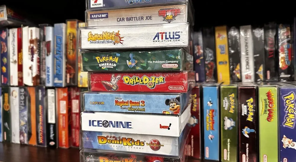 GBA Collection Rare Games Retronews.com 2