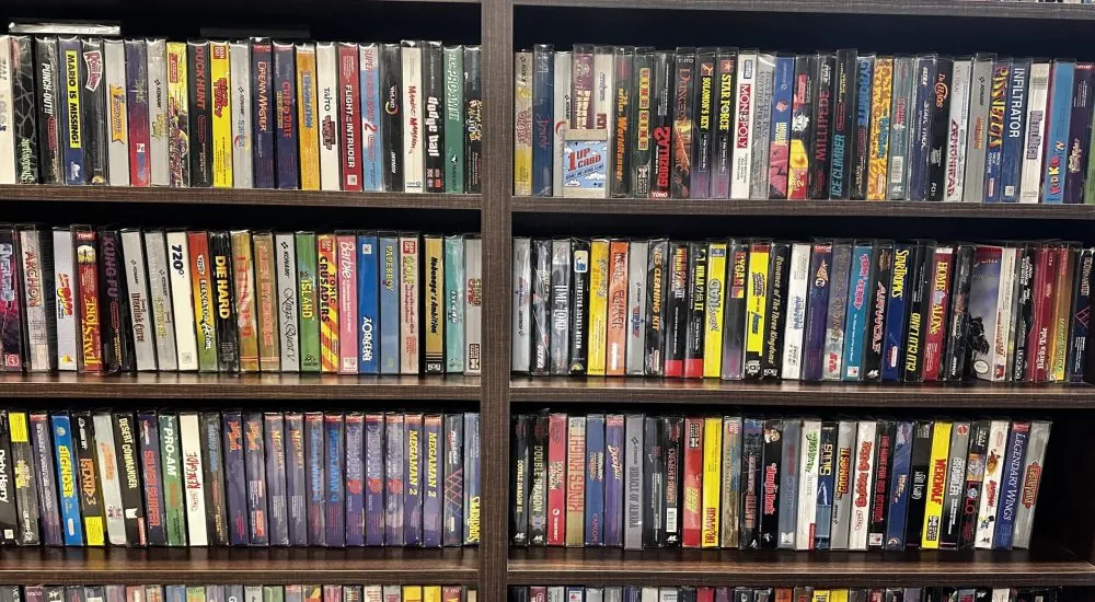 NES Games Wall