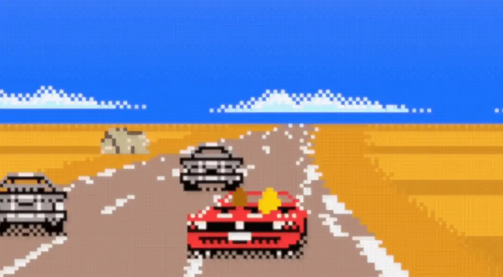 OutRun GB screenshot
