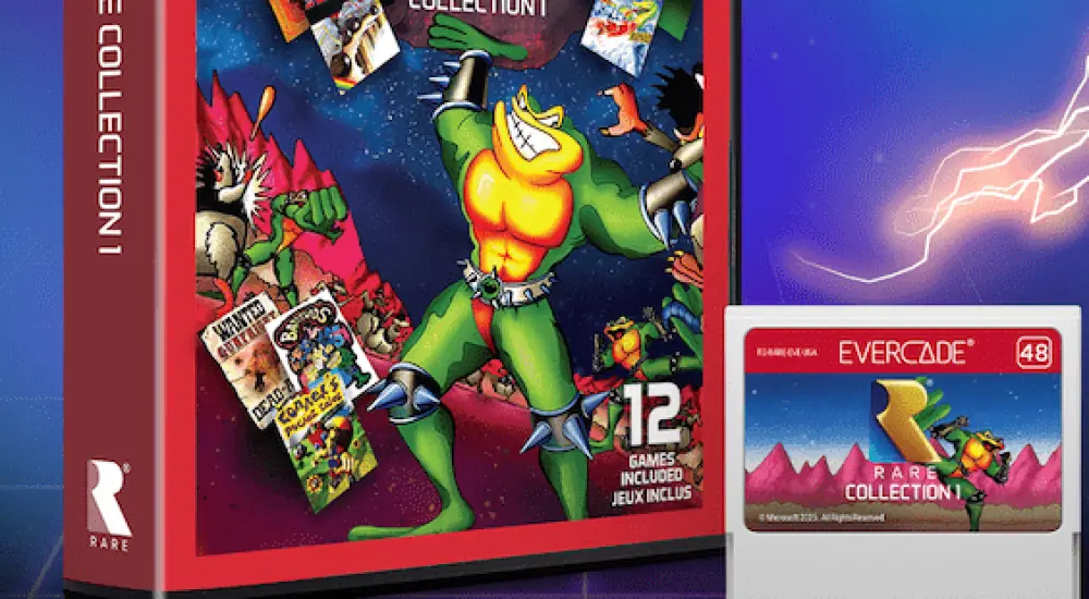 Rare Collection 1 Evercade packshot