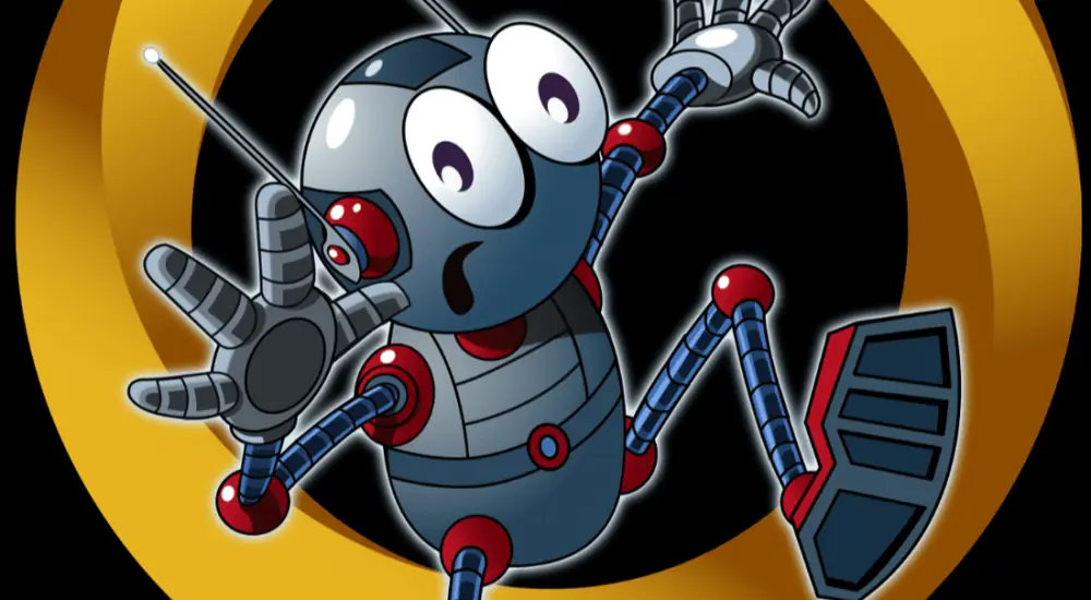 ZX Spectrum Next O Retrobot character
