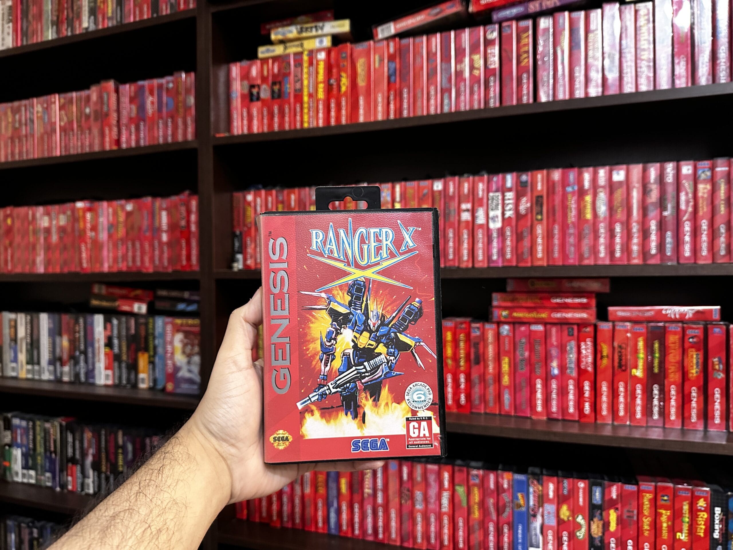 ranger x sega genesis game