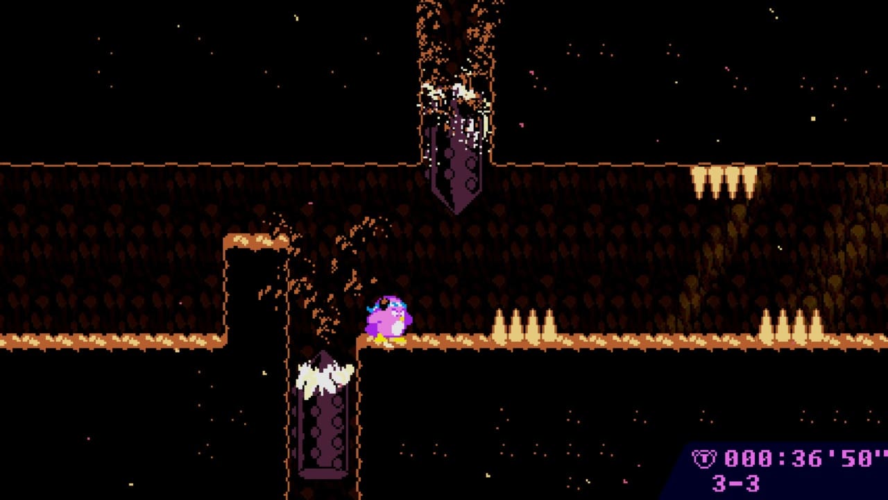 thrill penguin avoids traps